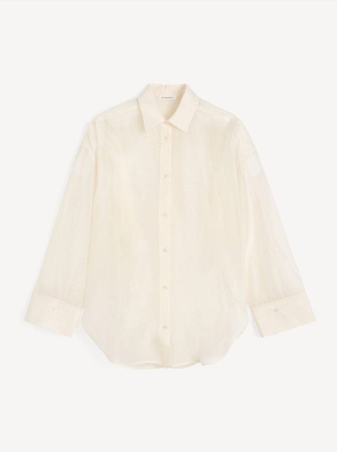 By Malene Birger PF26 - Derris soft organza - Soft white