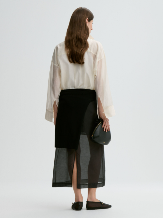 By Malene Birger PF26 - Derris soft organza - Soft white