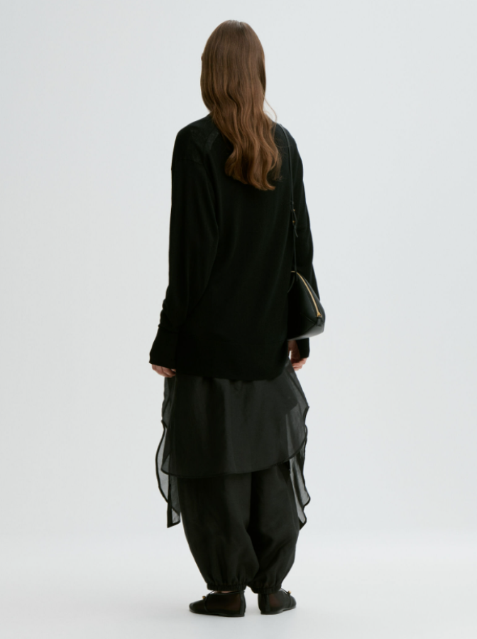 By Malene Birger PF26 - Derya sweater - Black By Malene Birger PF26 - Derya sweater - Black