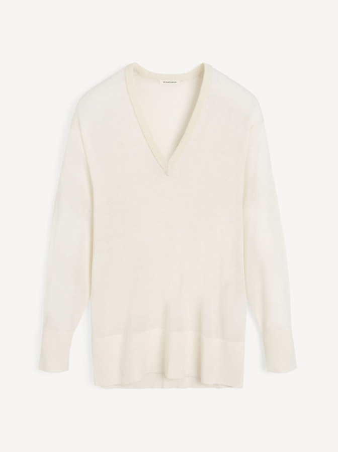 By Malene Birger PF26 - Derya sweater - Soft white By Malene Birger PF26 - Derya sweater - Soft white