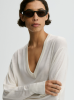 By Malene Birger PF26 - Derya sweater - Soft white By Malene Birger PF26 - Derya sweater - Soft white