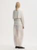 By Malene Birger PF26 - Lumas silk organza trousers - Soft White