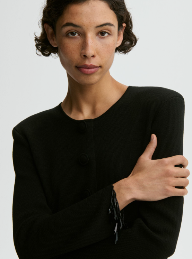 By Malene Birger PF26 - Shelly cardigan - Black