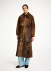 By Malene Birger PS - Rafaia lamb leather coat - Leopard