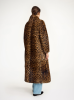 By Malene Birger PS - Rafaia lamb leather coat - Leopard