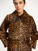 By Malene Birger PS - Rafaia lamb leather coat - Leopard