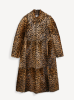 By Malene Birger PS - Rafaia lamb leather coat - Leopard