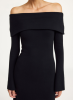 By Malene Birger PS25 - Bennie midi dress - Black