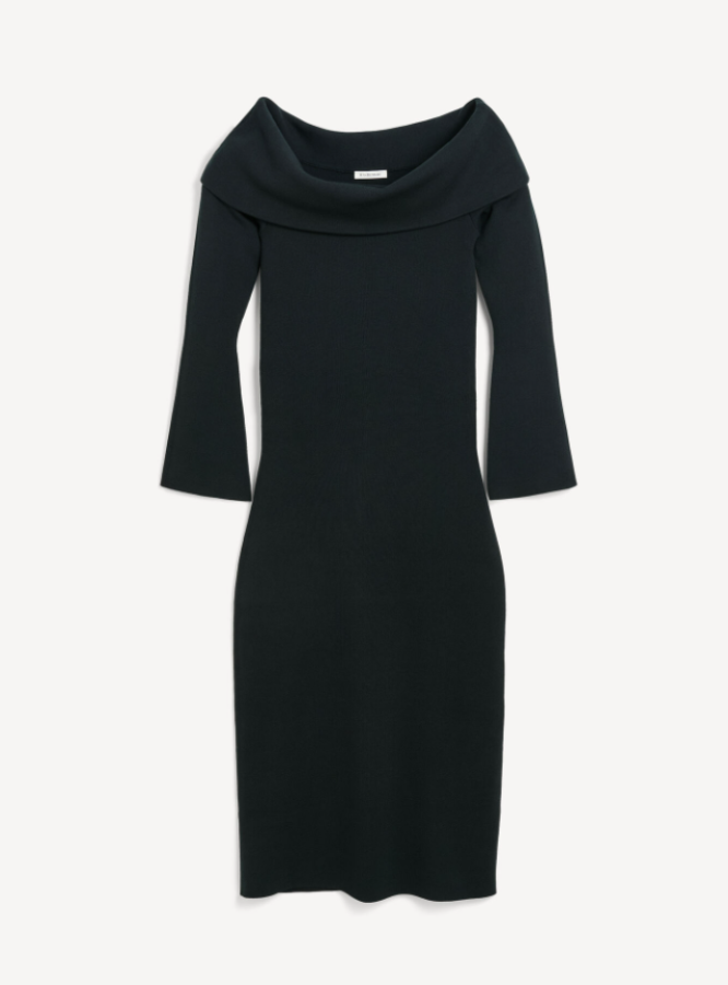 By Malene Birger PS25 - Bennie midi dress - Black