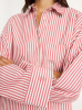 By Malene Birger PS25 - Derris organic cotton shirt - Red white strip