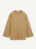 By Malene Birger PS25 - Fayeh oversized longsleeve - Light brown 