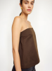 By Malene Birger PS25 - Hermie top - Dark Mahogany