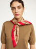 By Malene Birger PS25 - Monnas silk scarf - Tannin