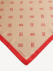 By Malene Birger PS25 - Monnas silk scarf - Tannin