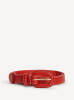 By Malene Birger PS25 - Salio leather belt - Dark Chilli