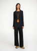 By Malene Birger SS24 - Marchei trousers - Black