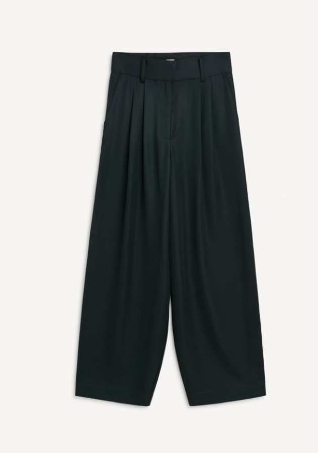 By Malene Birger SS24 - Piscali mid-waist trousers - black