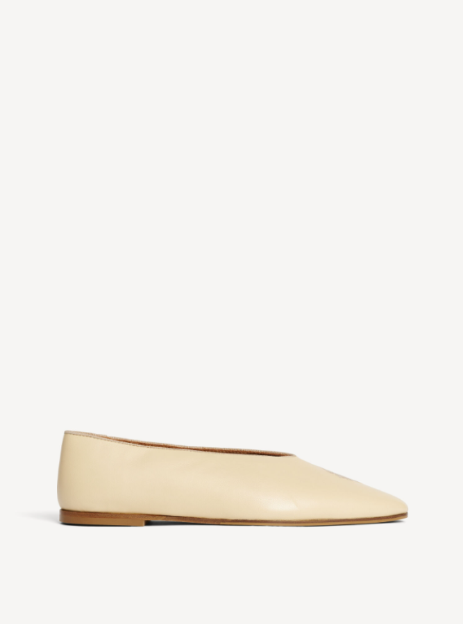 By Malene Birger SS25 - Ayda flats - light sand 