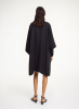 By Malene Birger SS25 - Cime midi dress - black