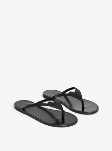 By Malene Birger SS25 - Lalla leather sandals - Black