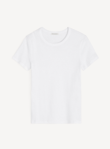 By Malene Birger SS26 - Alicia organic cotton T-shirt - White