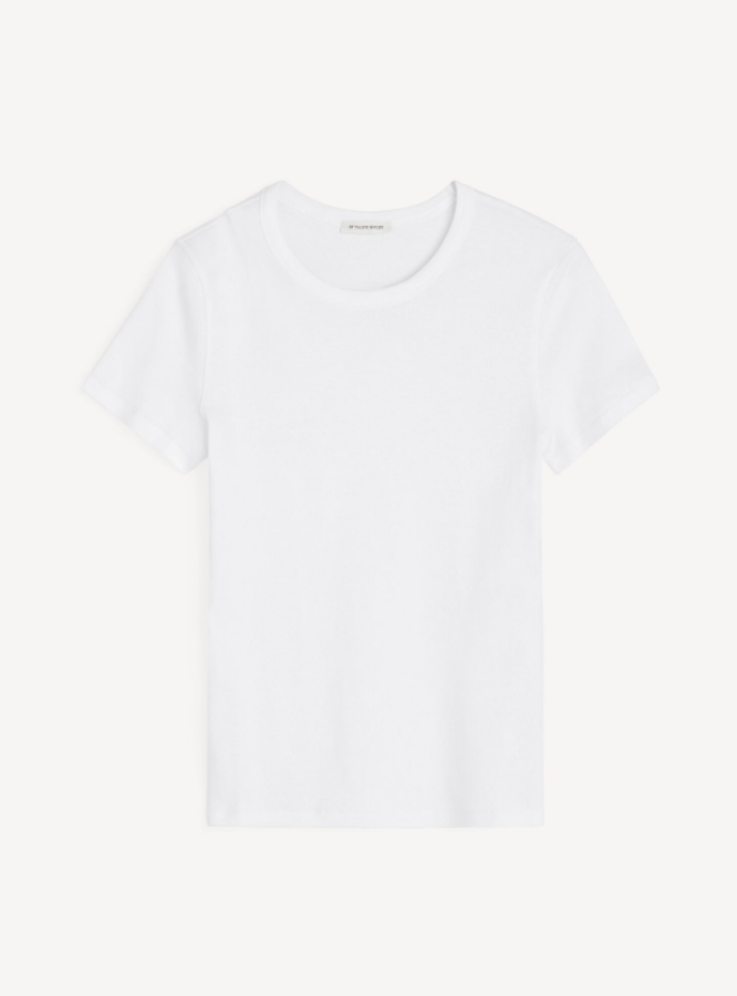 By Malene Birger SS26 - Alicia organic cotton T-shirt - White