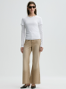 By Malene Birger SS26 - Alicia organic cotton T-shirt - White