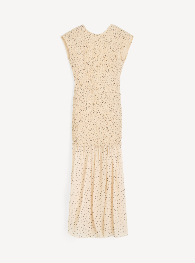 By Malene Birger SS26 - Corinna maxi dress - Polka Dot Print