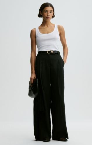 By Malene birger SS26 - Dali organic cotton tank top - white