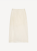 By Malene Birger PF26 - Esta silk organza skirt - Soft white