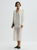 By Malene Birger PF26 - Esta silk organza skirt - Soft white