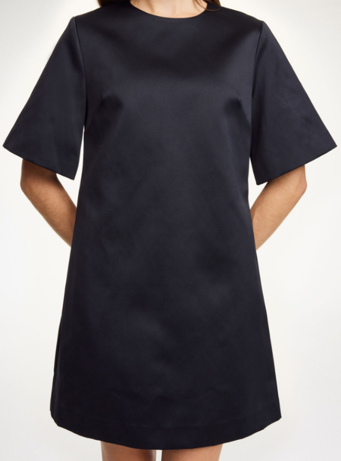 By Malene birger SS26 - Harperz mini dress - Black