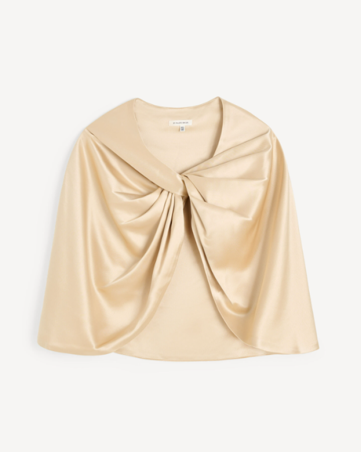 By Malene Birger SS26 - Pinlos cape - Vanilla cream