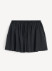 By Malene Birger SS26 - Rapheo organic cotton mini skirt - Black By Malene Birger SS26 - Rapheo organic cotton mini skirt - Black