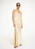 By Malene Birger SS26 - Vera satin maxi dress - vanilla cream By Malene Birger SS26 - Vera satin maxi dress - vanilla cream
