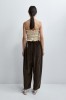 Cordera PF24 - CORDUROY BAGGY PANTS BROWN