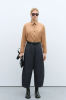 CORDERA PF25 - DENIM CURVED PANTS BLACK