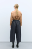CORDERA PF25 - DENIM CURVED PANTS BLACK