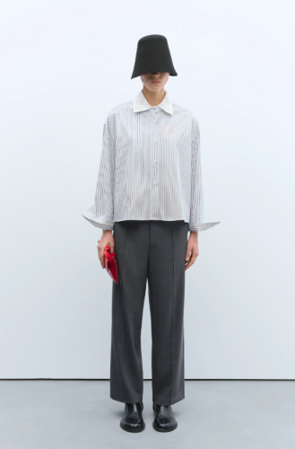 CORDERA PF25 - EMBELLISHED STRIPED SHIRT