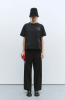 CORDERA PF25 - INSTANTE EMBROIDERED T-SHIRT BLACK