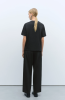 CORDERA PF25 - INSTANTE EMBROIDERED T-SHIRT BLACK