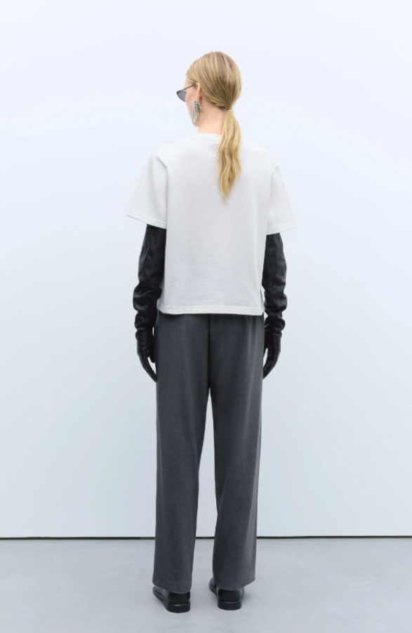 CORDERA PF25 - INSTANTE EMBROIDERED T-SHIRT WHITE