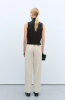 CORDERA PF25 - MERINO WOOL WAISTCOAT BLACK