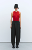 CORDERA PF25 - TAILORING CROSSOVER PANTS BLACK 