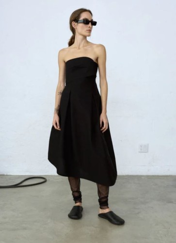 Cordera SS23 - Strapless dress - Black
