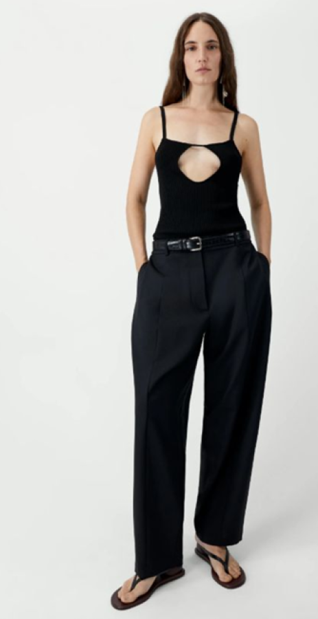 Cordera SS26 - Cut-out top - Black