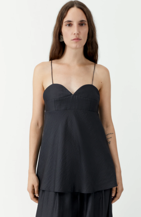 Cordera SS26 - HEART-SHAPED TOP - Espresso