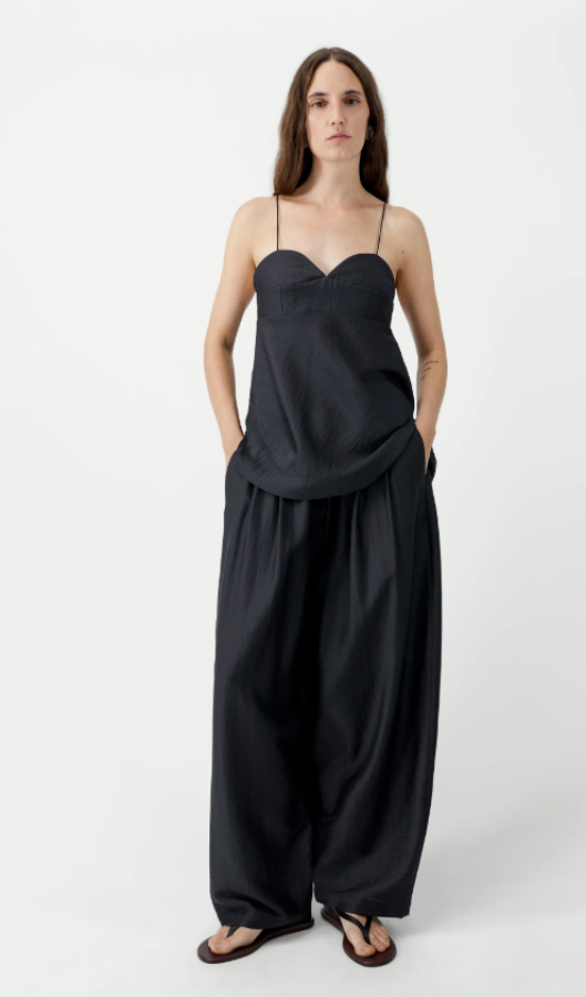 Cordera SS26 - Maxi pants - Black