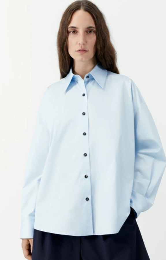 CORDERA SS26 - Oversized shirt - Light blue