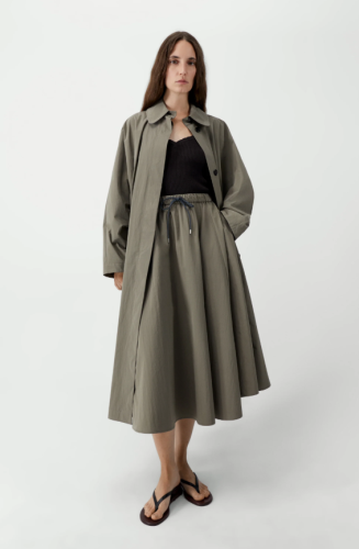 Cordera SS26 - TECHNICAL SKIRT - Vetiver